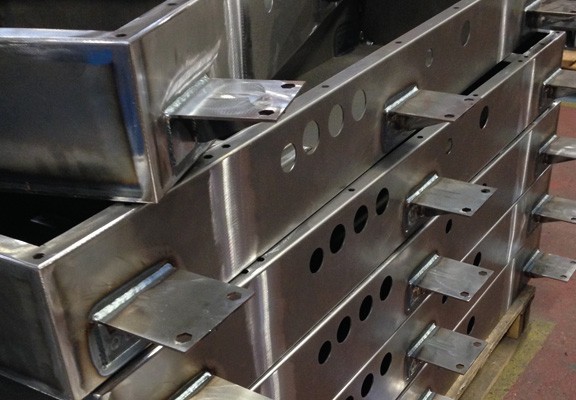 National Rail client sheet metal assembly.