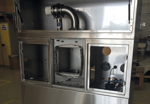 stainless steel unit