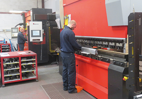 New AMADA press brake